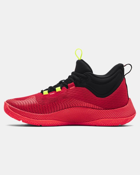 Unisex Curry HOVR™ Splash Basketball Shoes, Red, pdpMainDesktop image number 1